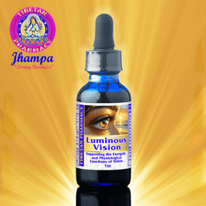 Ultimate Eye Health Supplement - Vision Support 1oz infusion in blue dropper bottle, designed to nourish and protect vision naturally.