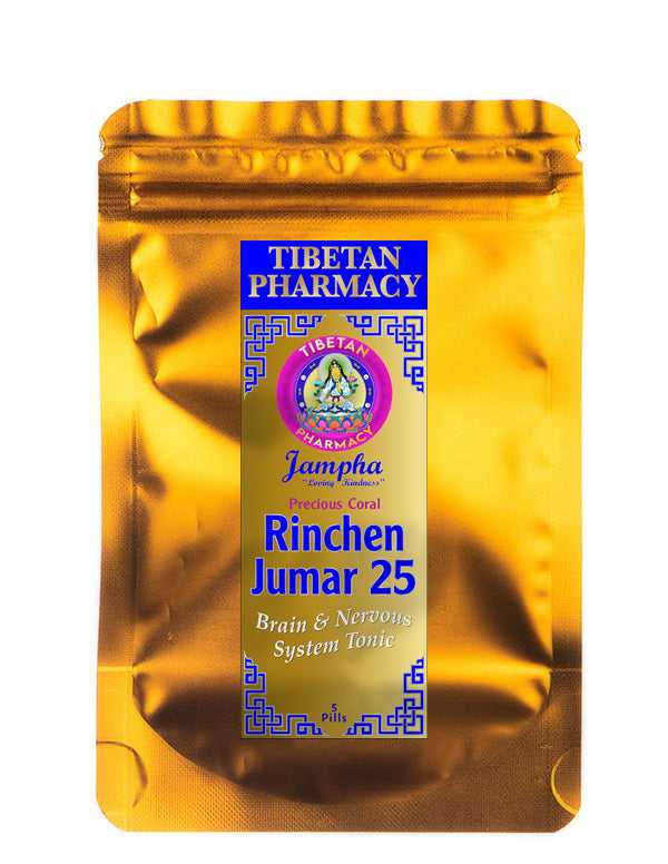 Brain and Nerve Support Supplements - Rinchen Jumar 25 | Relief From Migraines & Nerve Pain