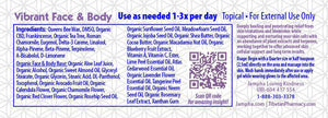 Vibrant Face - Face and Body lotion