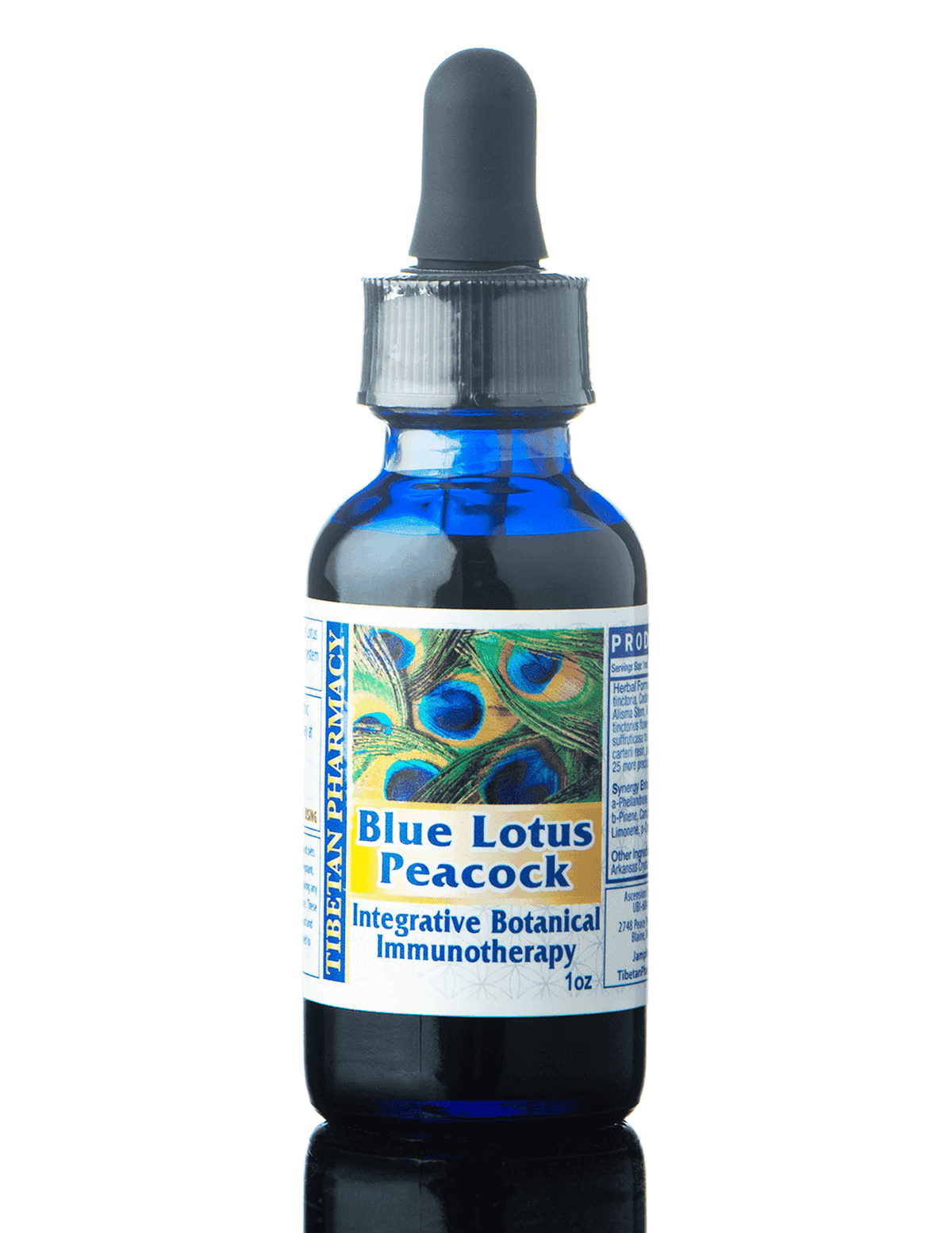 Blue Lotus Peacock Immune Support Tibetan - Natural Defense Against Cancer and Infections