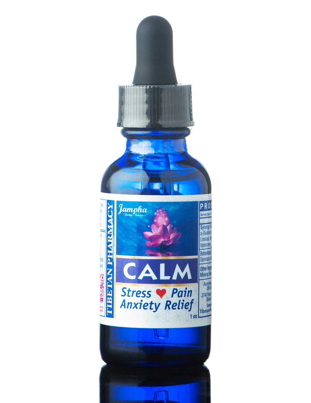 Calm SETI Anxiety Relief Tibetan Natural Herbal Blend for Stress and Relaxation